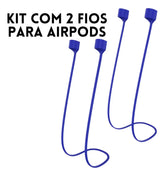 Kit 2 Fios Segurar Proteger Fone Strap Compatível AirPods