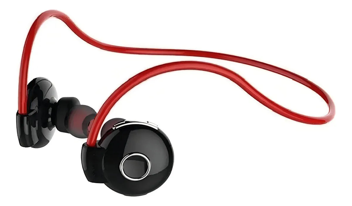Fone De Ouvido Kaidi 903 Bluetooth Academia Corrida Esporte Cor Vermelho
