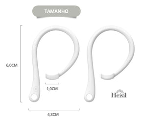 Suporte Fixador Gancho De Orelha Para Fone AirPods