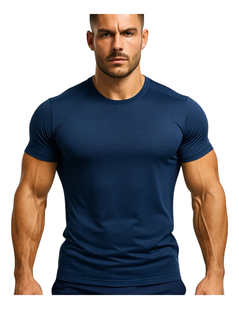 Kit 5 Camisetas Básicas Masculina Dry Fit Lisa Tradicional