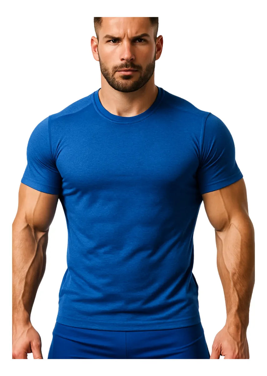 Kit 5 Camisetas Básicas Masculina Dry Fit Lisa Tradicional
