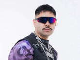 Radar EV Black - Lente purple