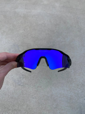 Radar EV Black - Lente Neon Blue