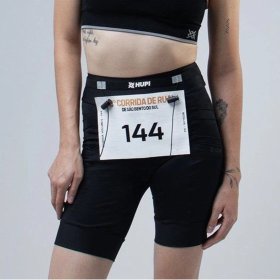Cinto Porta Número Numeral De Corrida Triathlon Em Elástico RQC